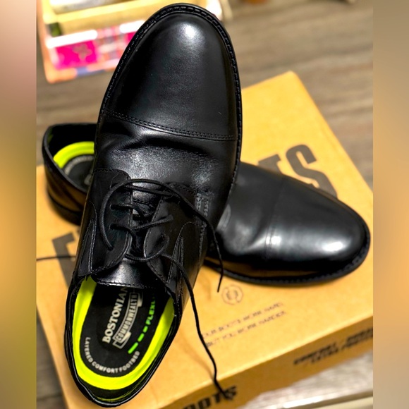 ❤️LIKE NEW LEATHER❤️BOSTONIAN COMMONWEALTH FLEXLITE MEN’S DRESS SHOES❤️SIZE 7 - Picture 9 of 16